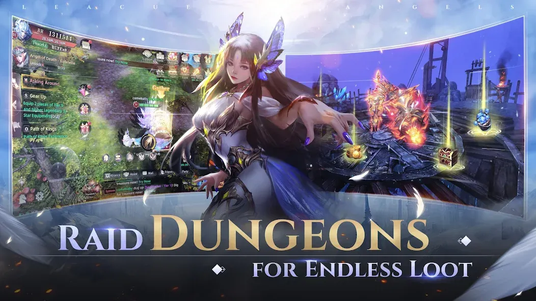 League of Angels: Chaos [MOD: Бесконечные деньги] - Скриншот 5