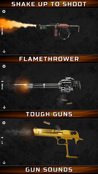 Gun Simulator : Tough Guns [MOD: Мод Меню/Взлом] - Скриншот 1