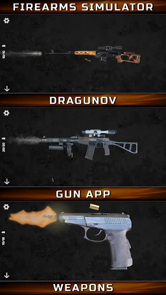 Gun Simulator : Tough Guns [MOD: Мод Меню/Взлом] - Скриншот 4