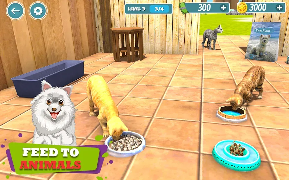 My Pet Animal Shelter World [MOD: Меню/Много денег] - Скриншот 4