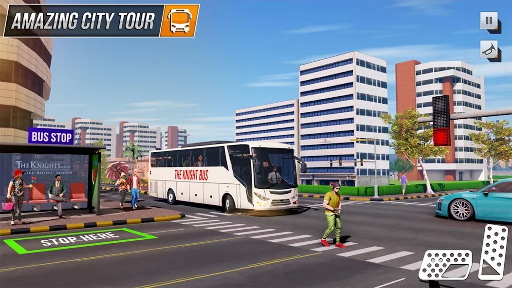 Modern Bus Simulator: Bus Game [MOD: Бесконечные деньги] - Скриншот 3