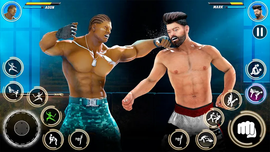 Kung Fu karate: Fighting Games [MOD: Mega Mod/Меню] - Скриншот 2