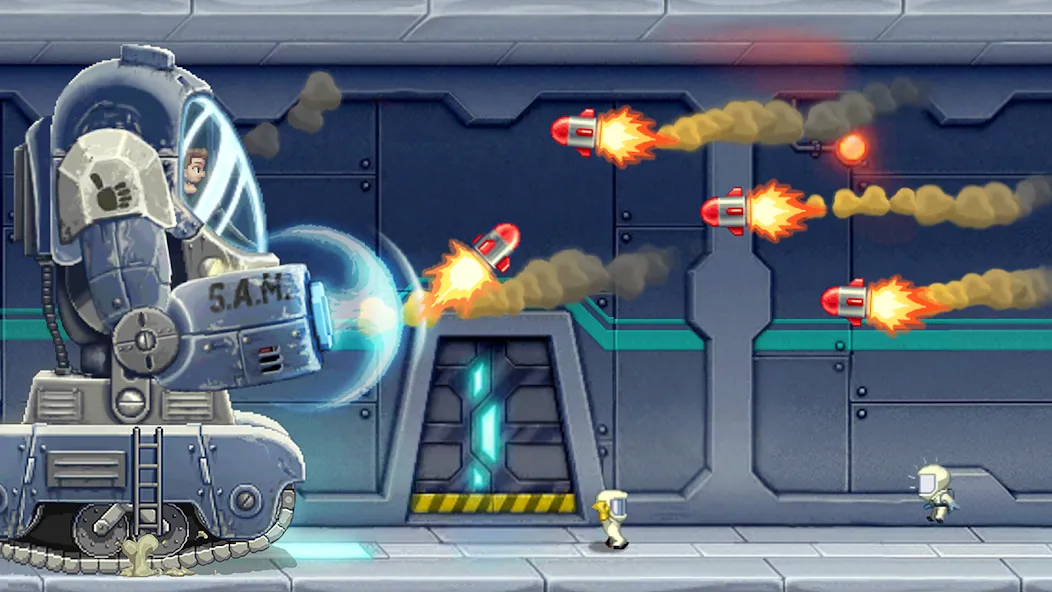Jetpack Joyride (Джетпак Джойрайд) [MOD: Все разблокировано] - Скриншот 4