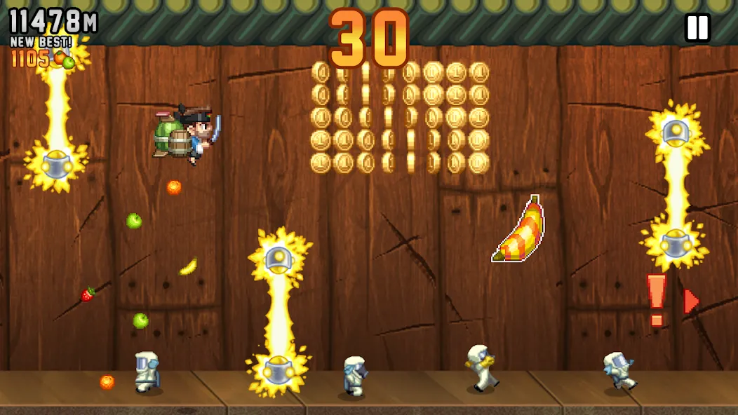 Jetpack Joyride (Джетпак Джойрайд) [MOD: Все разблокировано] - Скриншот 5
