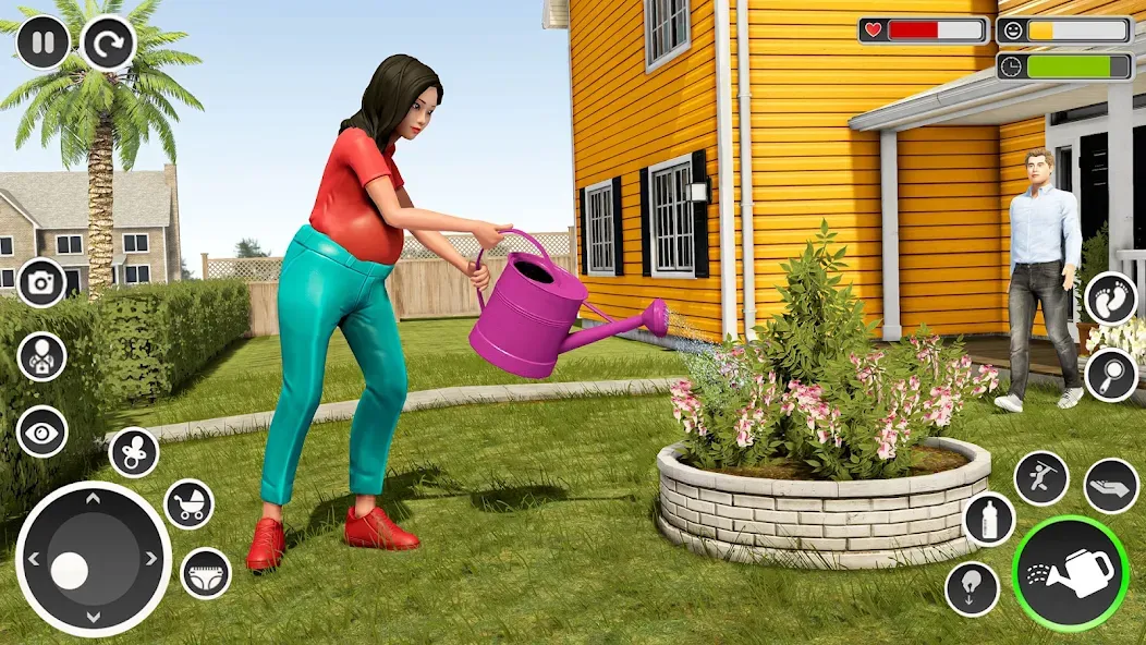 Pregnant Mom Simulator Games [MOD: Мод Меню/Взлом] - Скриншот 4