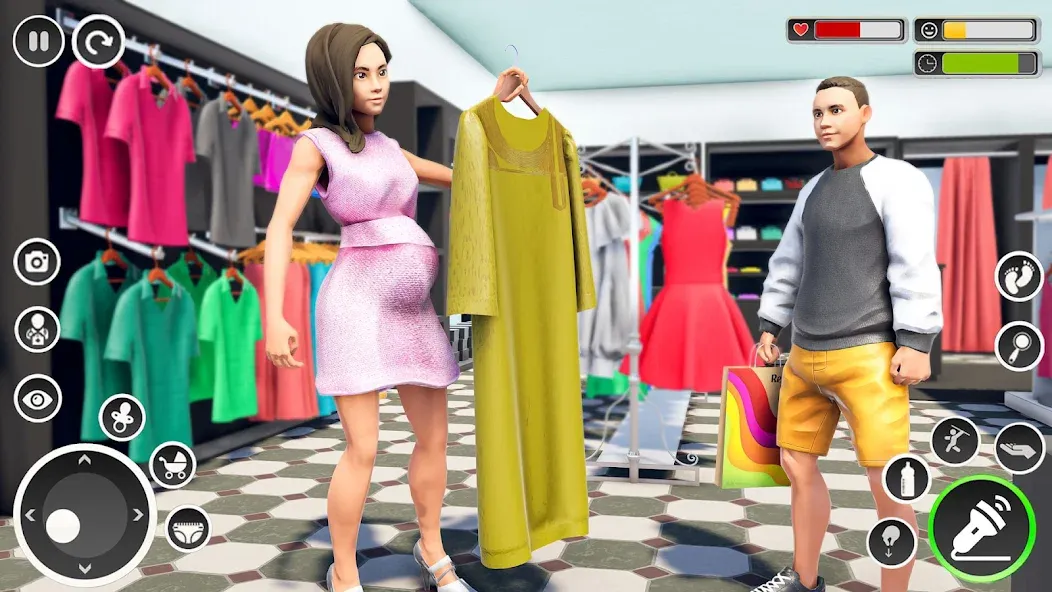 Pregnant Mom Simulator Games [MOD: Мод Меню/Взлом] - Скриншот 5