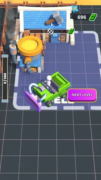 Sand Miner: Idle Mining Game (Сэнд Майнер) [MOD: Premium/Unlocked] - Скриншот 1