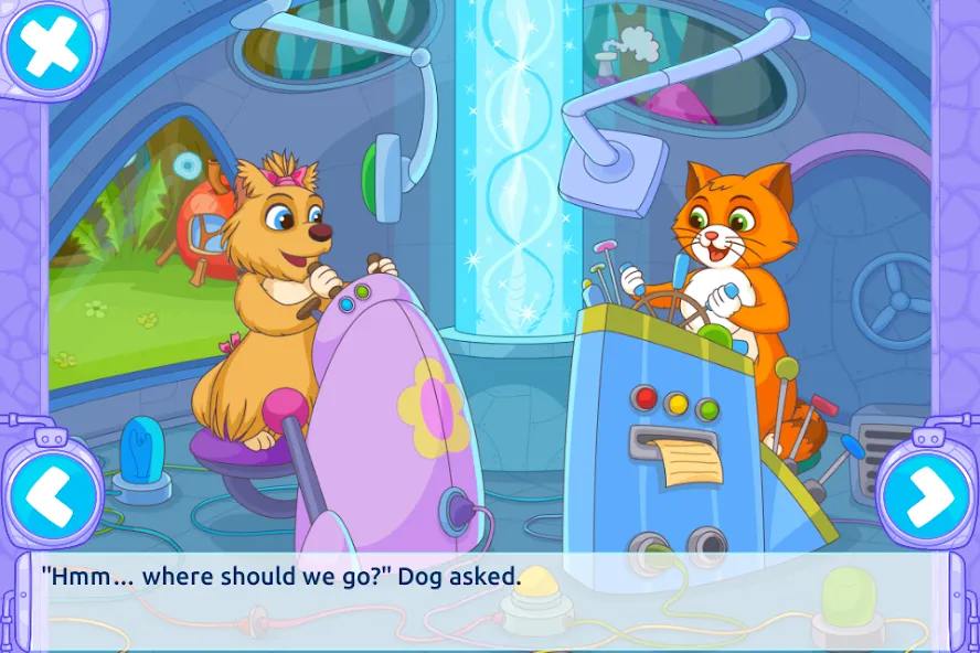 Cat & Dog Story Adventure Game [MOD: Premium/Unlocked] - Скриншот 1