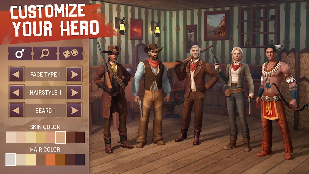 Westland Survival: Cowboy Game (Вестланд Сурвайвал) [MOD: Все разблокировано] - Скриншот 2