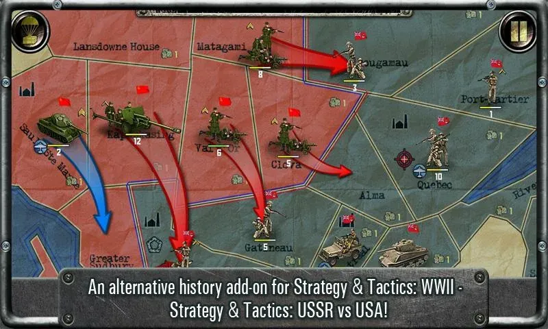 Strategy & Tactics－USSR vs USA [MOD: Много монет/Энергии] - Скриншот 1