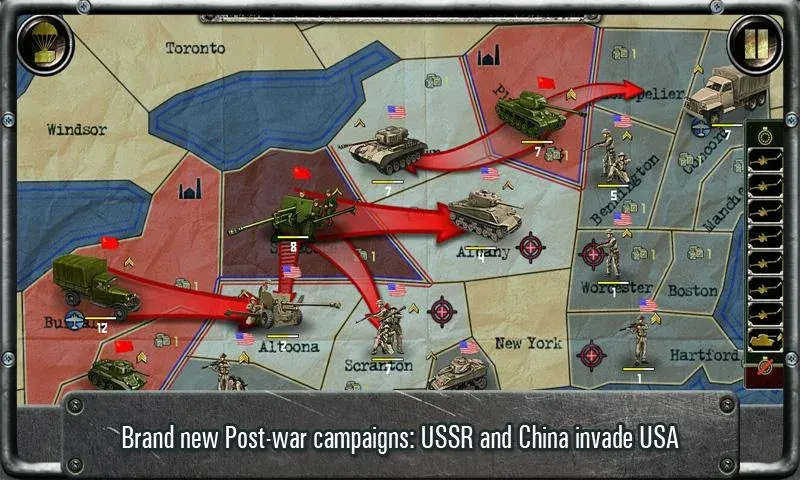 Strategy & Tactics－USSR vs USA [MOD: Много монет/Энергии] - Скриншот 2