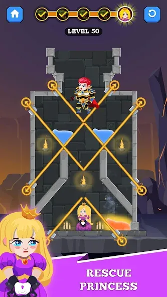 Hero Rescue (Герой Спасения) [MOD: Все открыто] - Скриншот 3