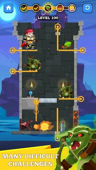 Hero Rescue (Герой Спасения) [MOD: Все открыто] - Скриншот 4