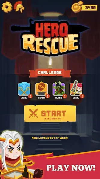 Hero Rescue (Герой Спасения) [MOD: Все открыто] - Скриншот 5