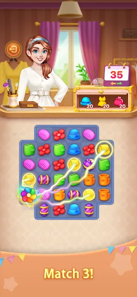Hey Beauty: Love & Puzzle (Хей Бьюти) [MOD: Mega Mod/Меню] - Скриншот 3