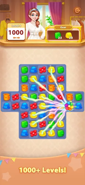 Hey Beauty: Love & Puzzle (Хей Бьюти) [MOD: Mega Mod/Меню] - Скриншот 4