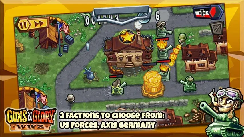 Guns'n'Glory WW2 [MOD: Меню/Много денег] - Скриншот 2