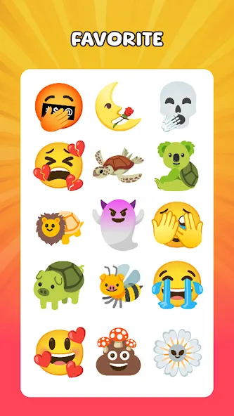 Emoji Mix: DIY Mixing (Эмоджи Микс) [MOD: Mega Mod/Меню] - Скриншот 3