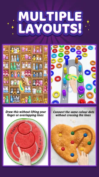 Tile Master 3D® — Triple Match (Тайл Мастер 3Д) [MOD: Разблокировано] - Скриншот 3