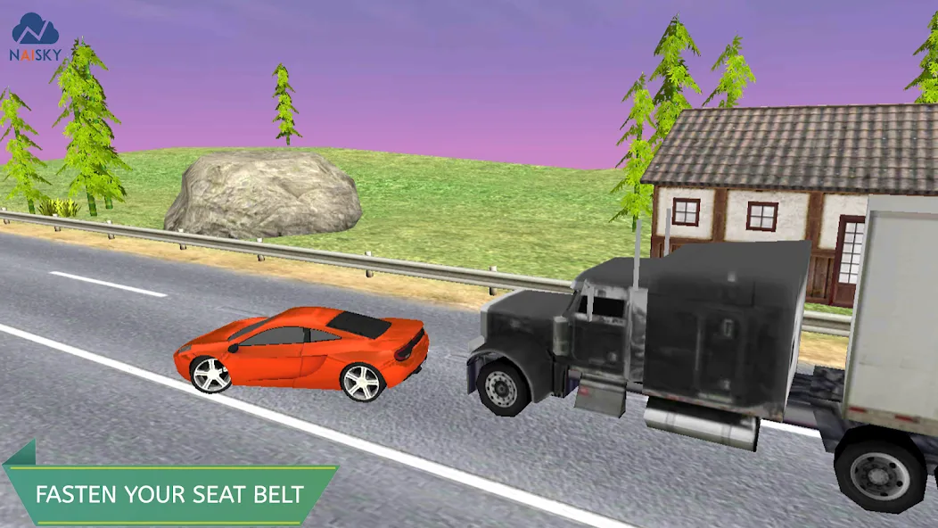 Highway Traffic Car Racer (Хайвей Трафик Кар Рейсер) [MOD: Меню/Много денег] - Скриншот 1