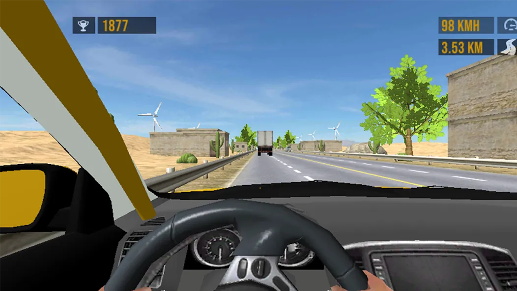 Highway Traffic Car Racer (Хайвей Трафик Кар Рейсер) [MOD: Меню/Много денег] - Скриншот 4