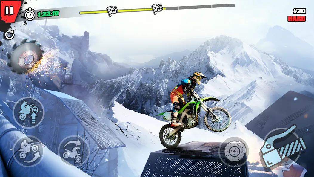 Trial Mania: Dirt Bike Games (Трайал Мания) [MOD: Мод Меню/Взлом] - Скриншот 3