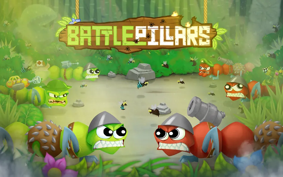 Battlepillars Multiplayer PVP [MOD: Все разблокировано] - Скриншот 1