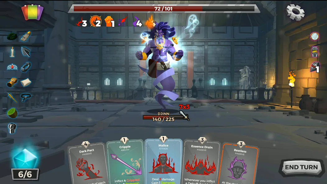 Dungeon Tales: RPG Card Game (Данжен Тейлз) [MOD: Меню/Много денег] - Скриншот 1