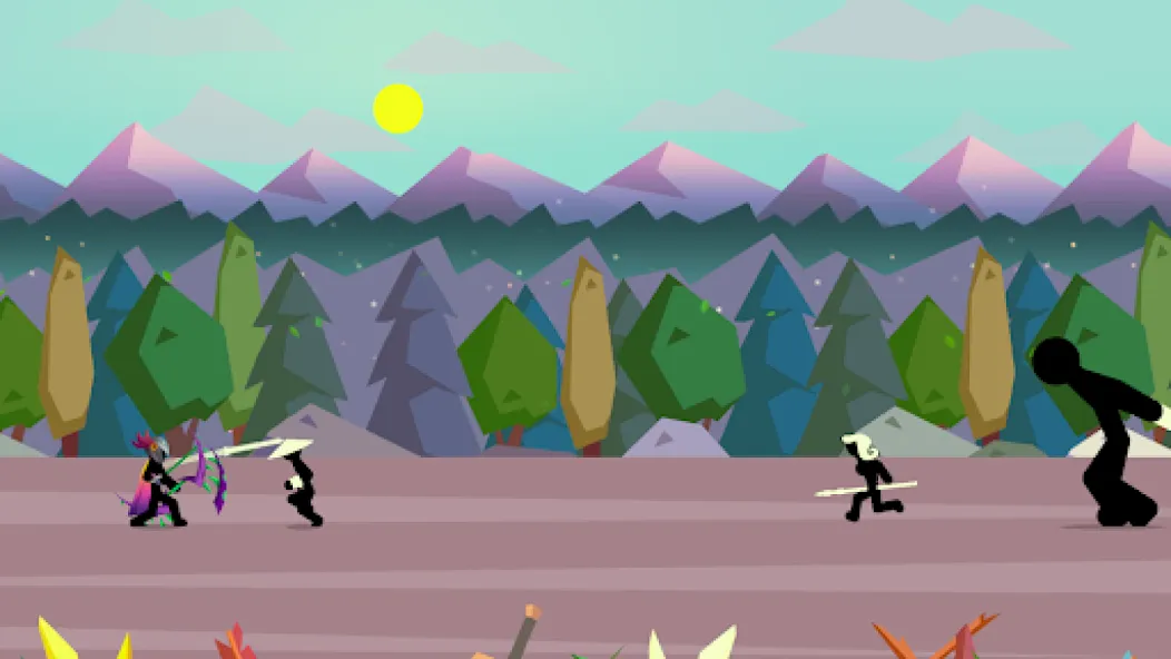 Stick Fight: Shadow Archer (Стк Файт) [MOD: Меню/Много денег] - Скриншот 4