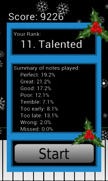Christmas Piano (Рождественское пианино) [MOD: Мод Меню/Взлом] - Скриншот 2