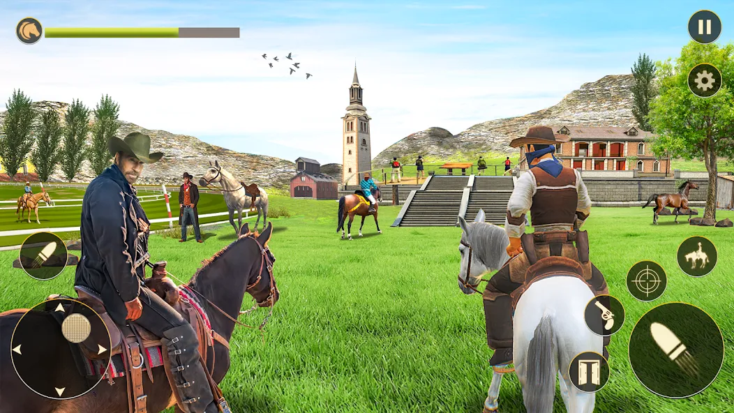 Horse Riding Rivals Horse Race (ХорсРайдинг Ривалс Лошадиные скачки) [MOD: Много монет/Энергии] - Скриншот 1