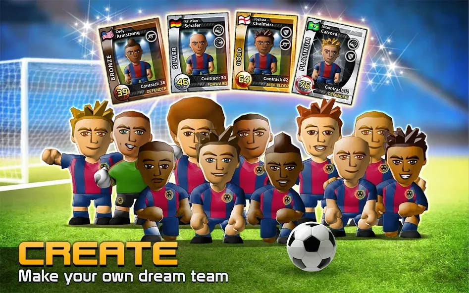 BIG WIN Soccer: World Football (БИГ ВИН Соккер) [MOD: Premium/Unlocked] - Скриншот 2