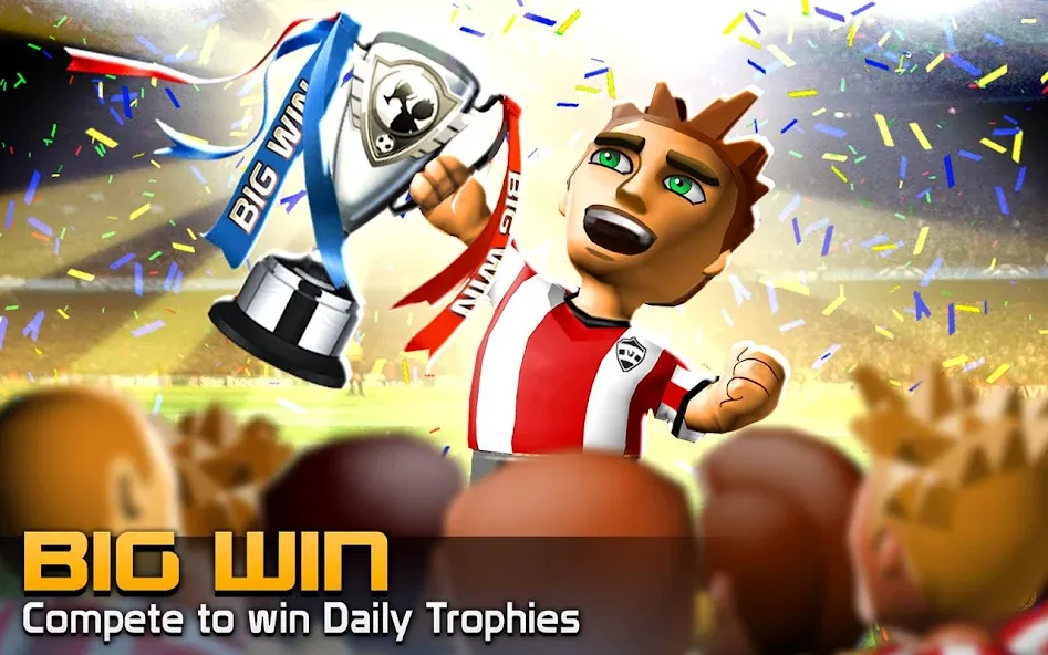BIG WIN Soccer: World Football (БИГ ВИН Соккер) [MOD: Premium/Unlocked] - Скриншот 4