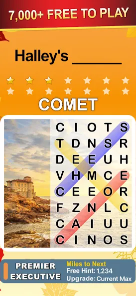 Word Search World Traveler (Ворд Срч Ворлд Трэвелер) [MOD: Все разблокировано] - Скриншот 1