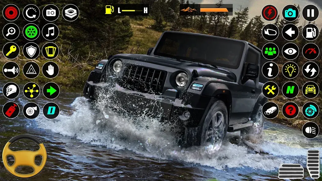 Offroad SUV: 4×4 Driving Game. (Оффроуд внедорожник) [MOD: Много монет/Энергии] - Скриншот 1