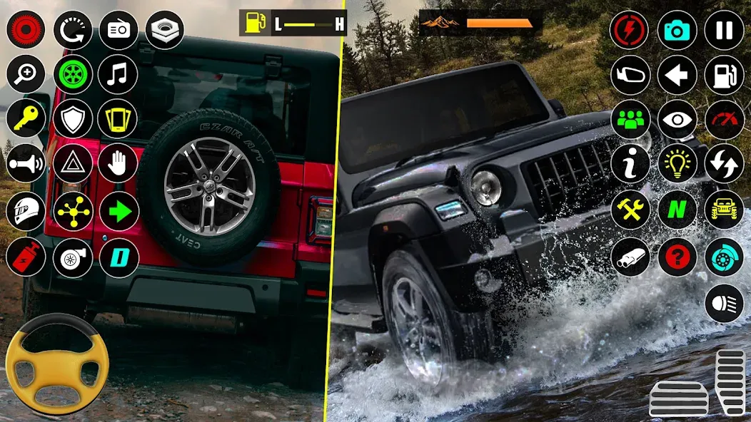 Offroad SUV: 4×4 Driving Game. (Оффроуд внедорожник) [MOD: Много монет/Энергии] - Скриншот 5