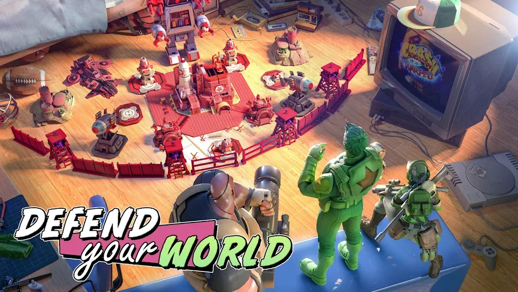 TOY WARS (Арми Мен Страйк) [MOD: Все разблокировано] - Скриншот 4