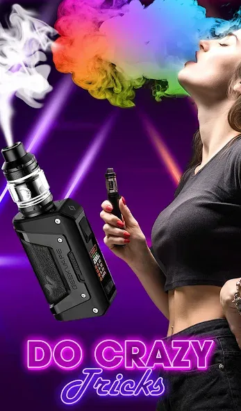 Vape 'N Pod Trick Simulator [MOD: Меню/Много денег] - Скриншот 3