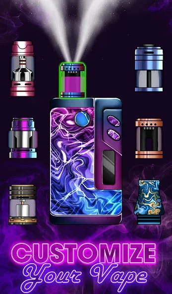 Vape 'N Pod Trick Simulator [MOD: Меню/Много денег] - Скриншот 5