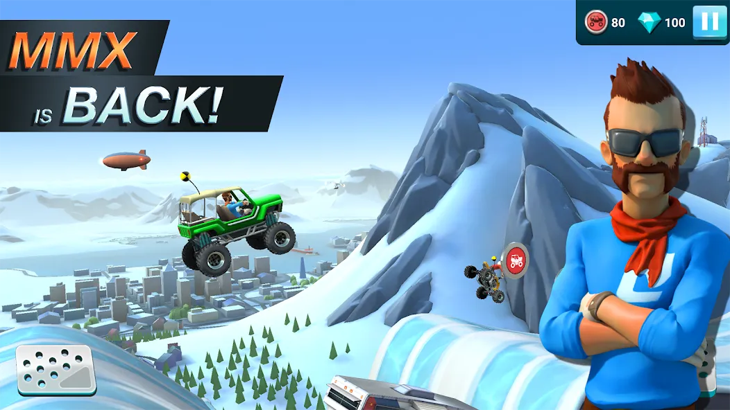 MMX Hill Dash 2 – Offroad Truc (ММХ Хилл Даш 2) [MOD: Все разблокировано] - Скриншот 1