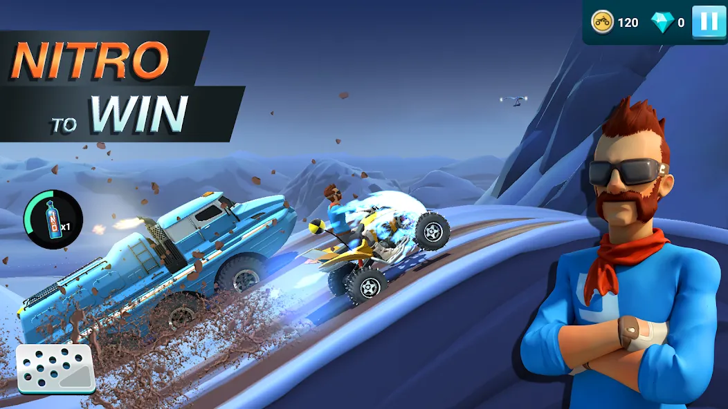 MMX Hill Dash 2 – Offroad Truc (ММХ Хилл Даш 2) [MOD: Все разблокировано] - Скриншот 3
