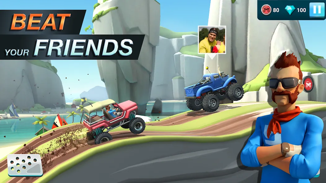 MMX Hill Dash 2 – Offroad Truc (ММХ Хилл Даш 2) [MOD: Все разблокировано] - Скриншот 4