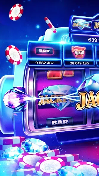 Huuuge Casino Slots Vegas 777 (Хьюдж Казино Слотс Вегас 777) [MOD: Разблокировано] - Скриншот 1