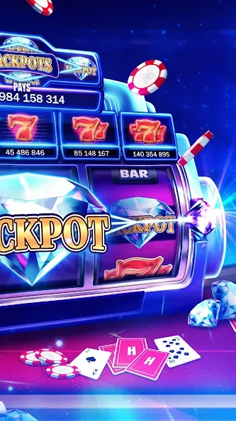 Huuuge Casino Slots Vegas 777 (Хьюдж Казино Слотс Вегас 777) [MOD: Разблокировано] - Скриншот 2