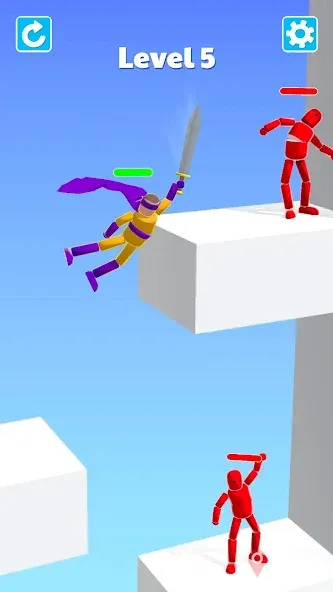 Ragdoll ninja: Imposter hero (Рагдолл Ниндзя) [MOD: Мод Меню/Взлом] - Скриншот 2