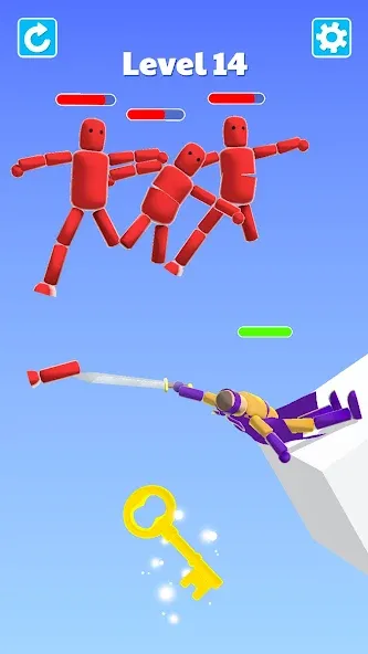 Ragdoll ninja: Imposter hero (Рагдолл Ниндзя) [MOD: Мод Меню/Взлом] - Скриншот 3