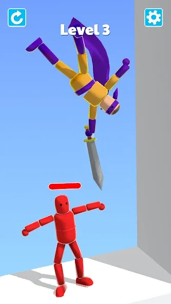 Ragdoll ninja: Imposter hero (Рагдолл Ниндзя) [MOD: Мод Меню/Взлом] - Скриншот 4