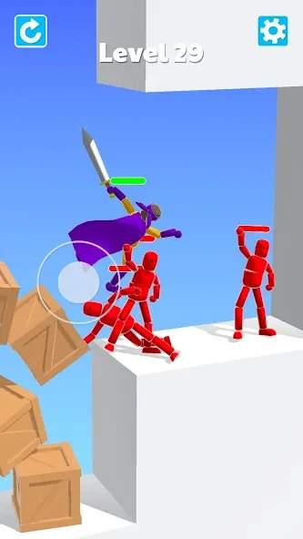 Ragdoll ninja: Imposter hero (Рагдолл Ниндзя) [MOD: Мод Меню/Взлом] - Скриншот 5