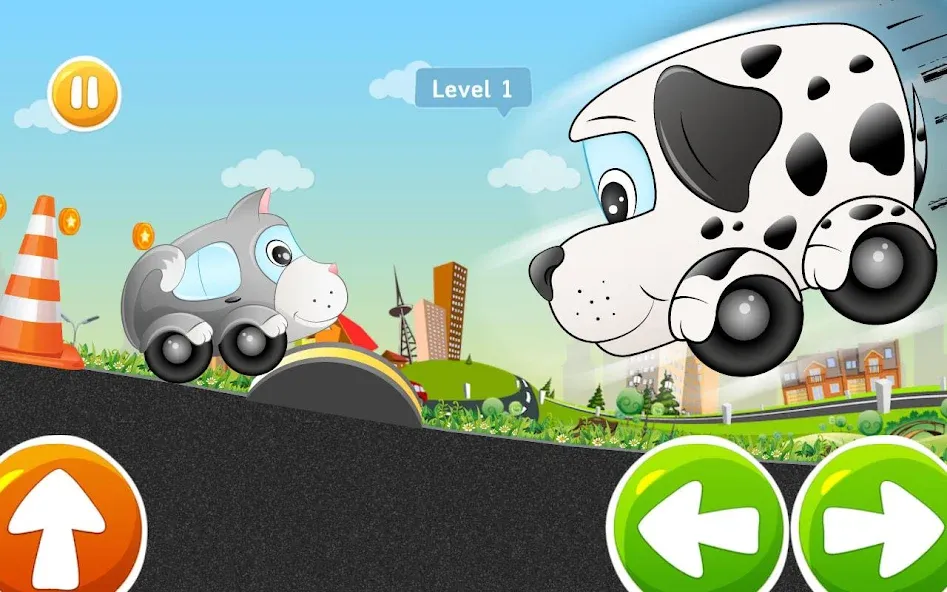 Kids Car Racing game – Beepzz [MOD: Меню/Много денег] - Скриншот 2