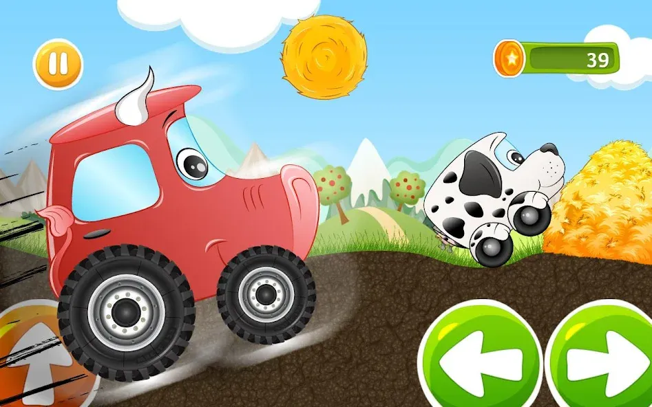 Kids Car Racing game – Beepzz [MOD: Меню/Много денег] - Скриншот 3